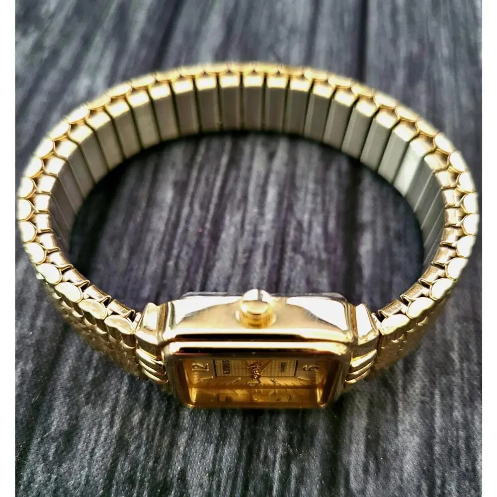 Rare Benrus Womens Vintage Retro‎ Tank Watch New in Box